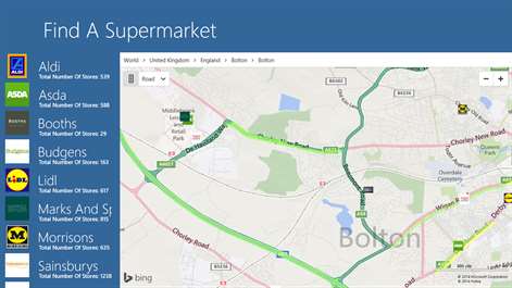 Find A Supermarket Screenshots 1