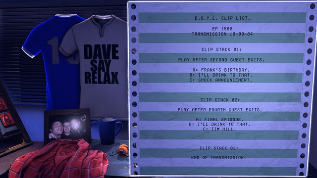 Not For Broadcast: Bits of Your Life screenshot 2
