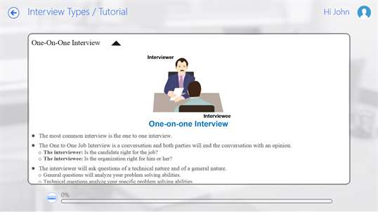 Interview 101 by GoLearningBus screenshot 5