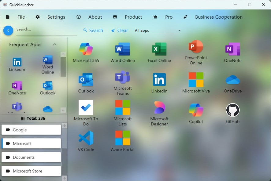 Quick App Launcher screenshot