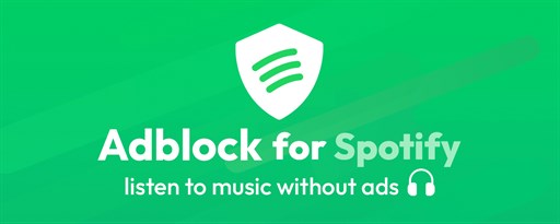 Adblock for Spotify - SpotiBlock marquee promo image