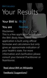 BMI_Calculator screenshot 3