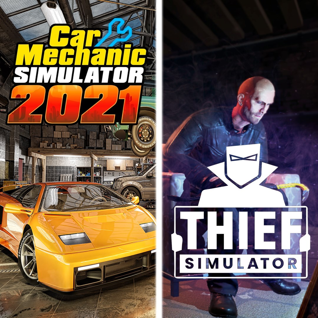 Car Mechanic Simulator 2021 & Thief Simulator