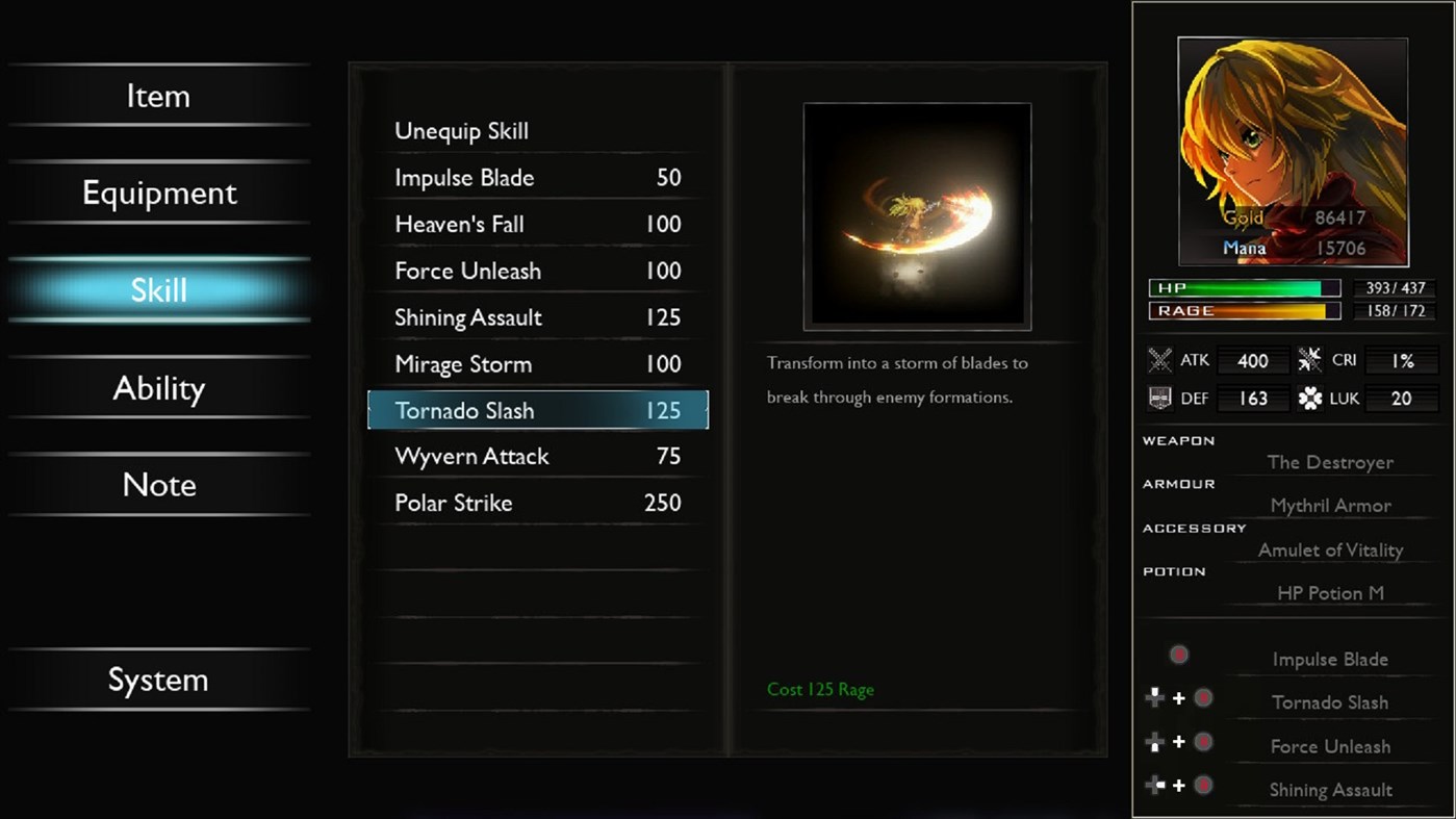 #4. Sword of the Vagrant (Xbox) 게시자: Rainy Frog