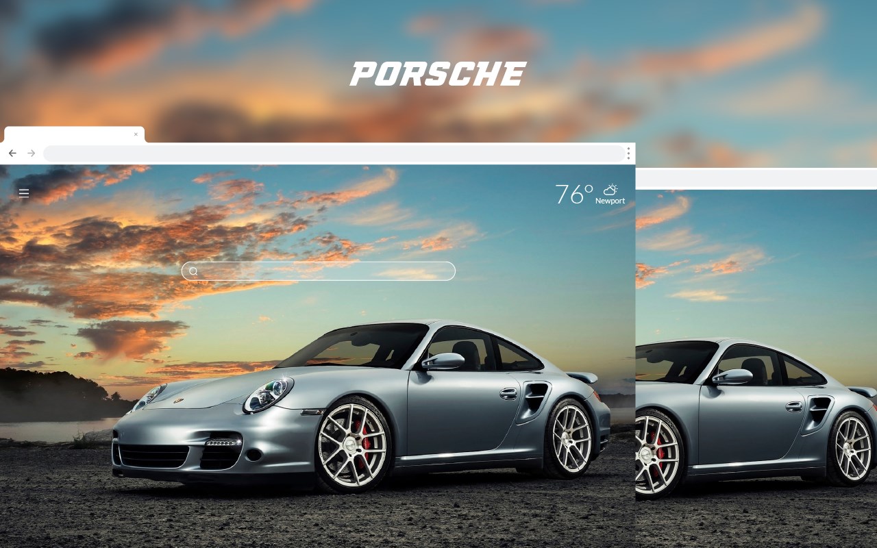 Porsche Super Car HD Wallpapers New Tab Theme