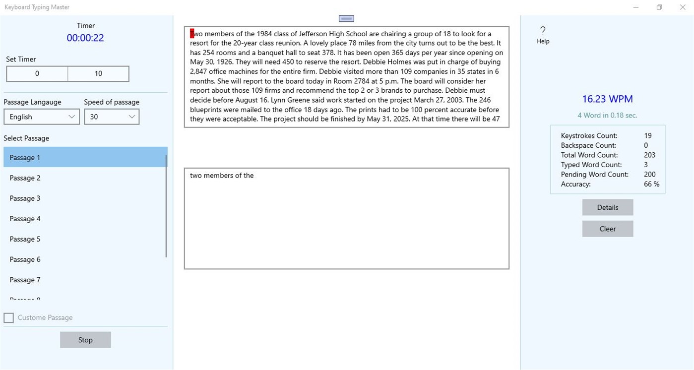 #4. Keyboard Typing Master (Windows) โดย: MBL