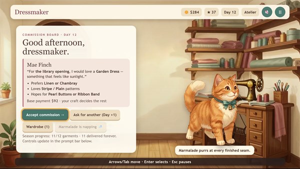Dressmaker Simulator — 3