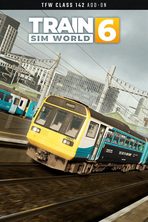 Train Sim World 6: Transport for Wales BR Class 142 'Pacer' DMU Xbox Series X|S and Xbox One cover art