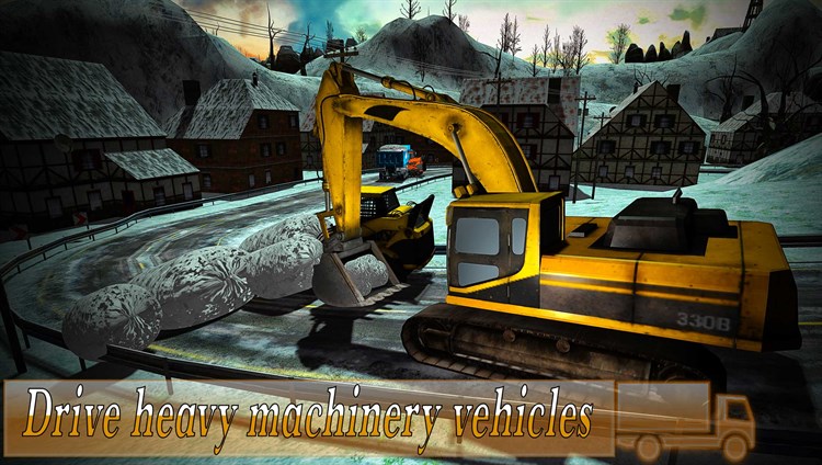 Heavy Snow Excavator: Blower & Truck Driving - PC - (Windows)