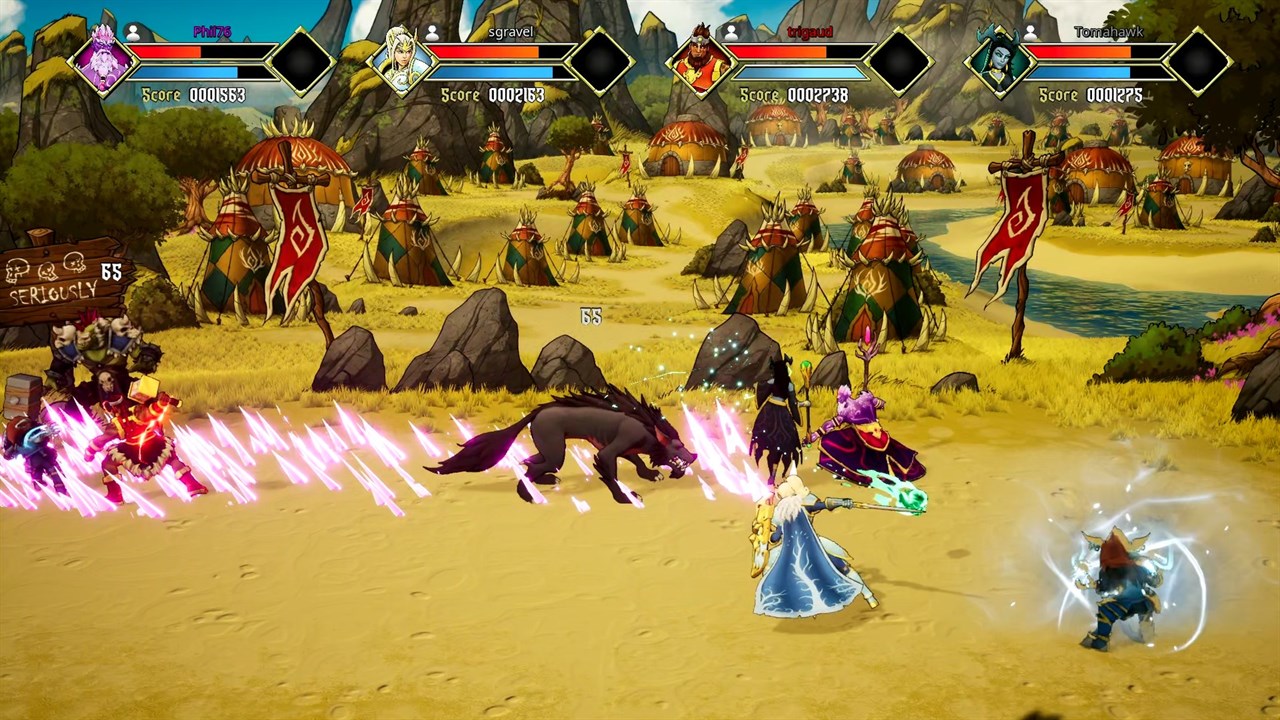 Heroes of Mount Dragon screenshot 1
