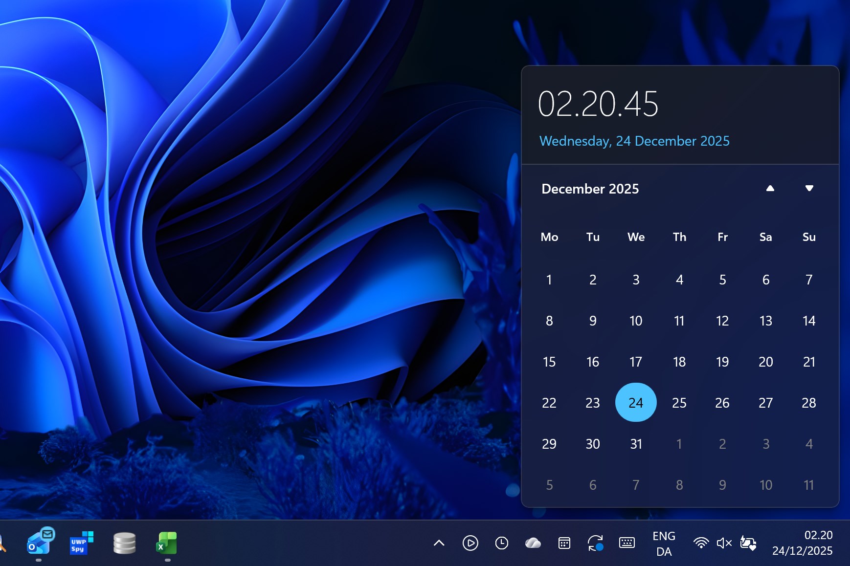Fluent Flyouts screenshot
