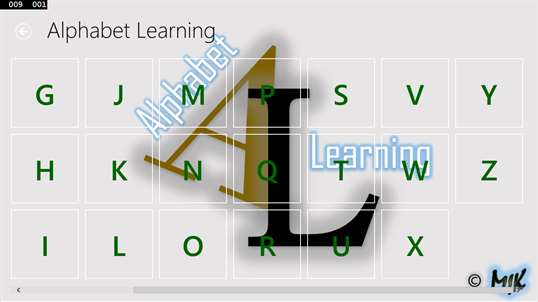 Alphabet Learning screenshot 4