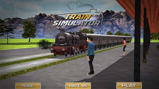 Train Driving Simulator 3D - Subway Rail Express screenshot 2