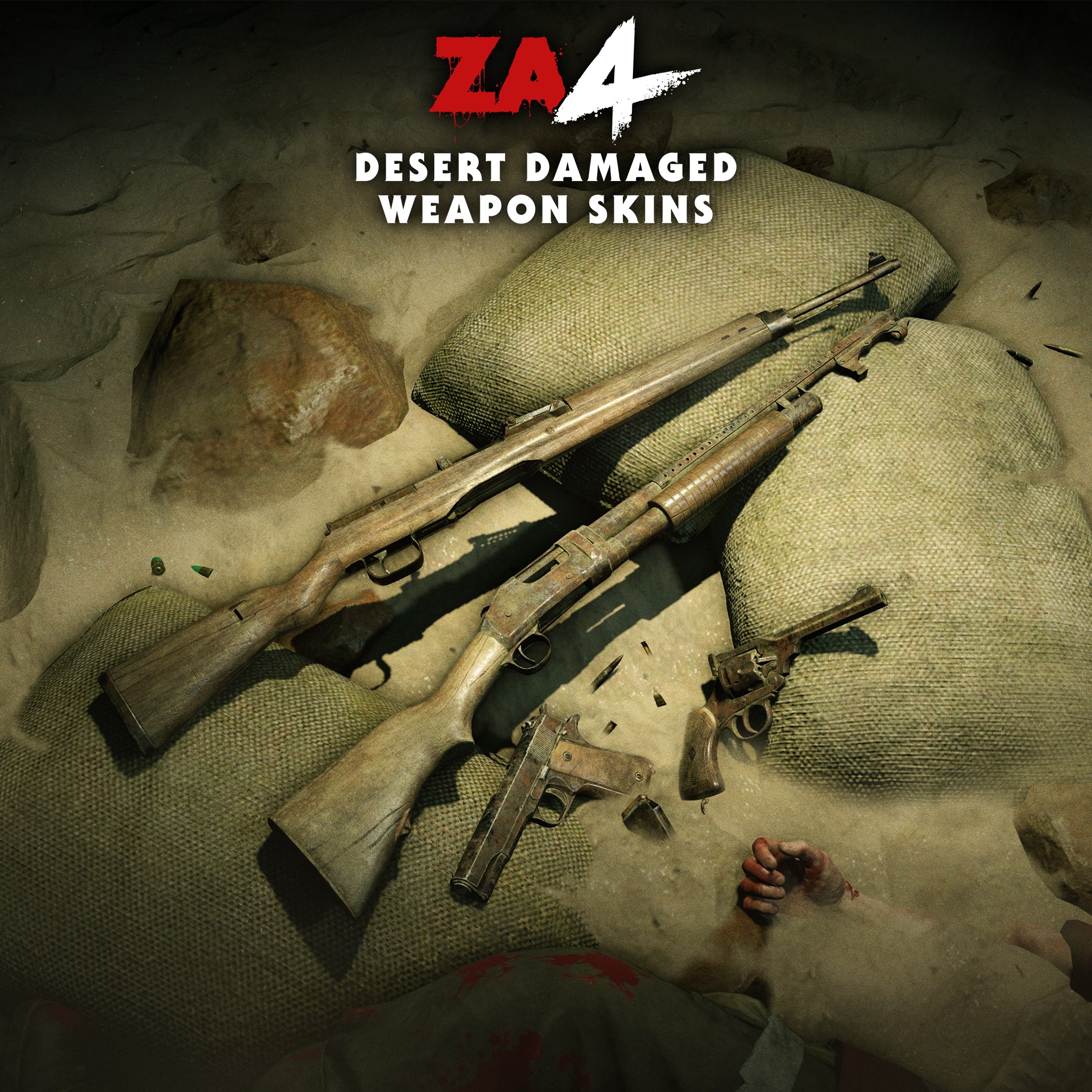 Zombie Army 4: Desert Damaged Weapon Skins