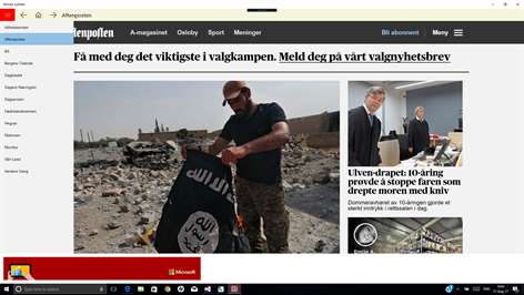 Norwegian news Screenshots 1