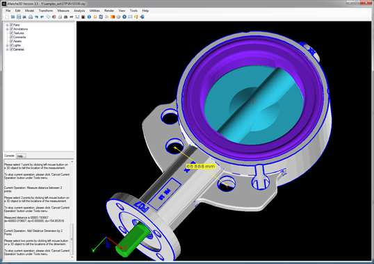 Afanche 3D STEP Viewer Pro for PC (Full Version) screenshot 2