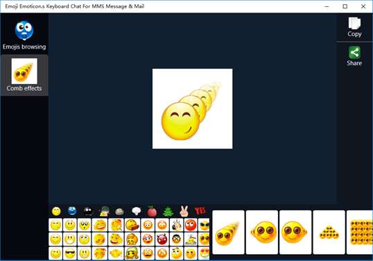 Emoji Emoticon.s Keyboard Chat For MMS Message & Mail screenshot 7