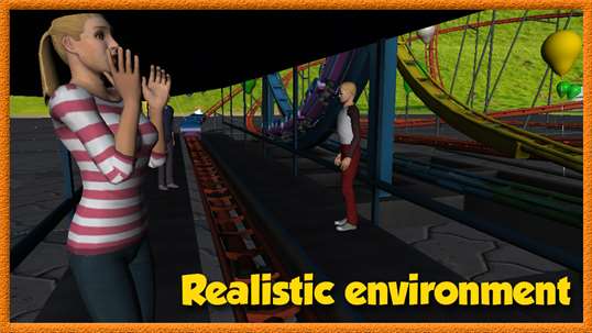 Roller Coaster Adventure Ride screenshot 1