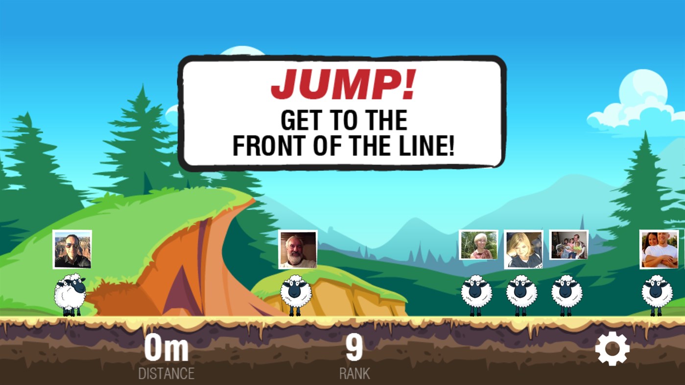 #1. Jumpy Friends (Windows) Podle: Hot Chai Productions LLC
