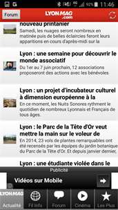 actualité de Lyon Lyonmag screenshot 3