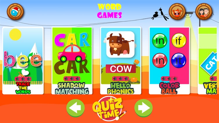 Kids Learning Word Games - PC - (Windows)