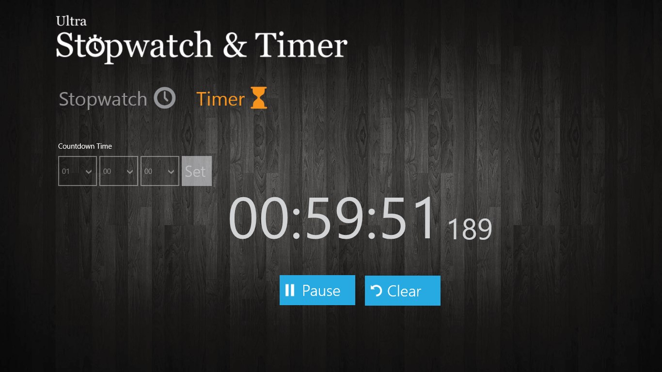 Ultra Stopwatch & Timer for Windows 10