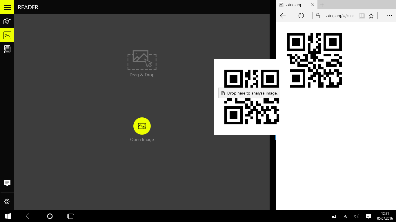 QR Scanner+ // QR Code and Barcode Reader for Windows 10