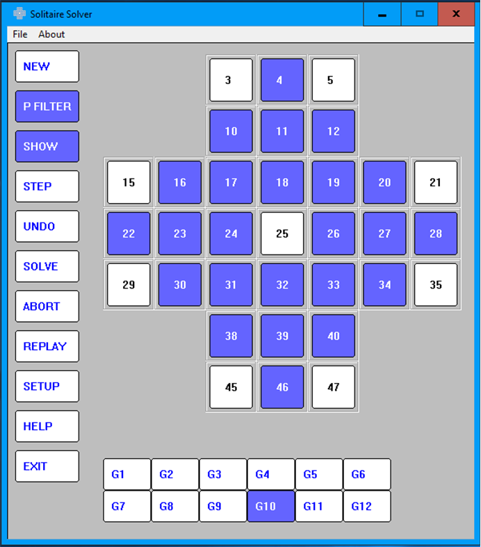 #3. Solitaire Solver (Windows) De: Jim Clark Mathematics