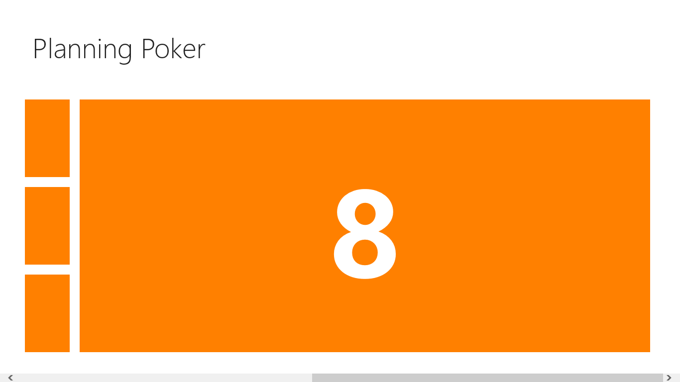 The Planning Poker for Windows 10