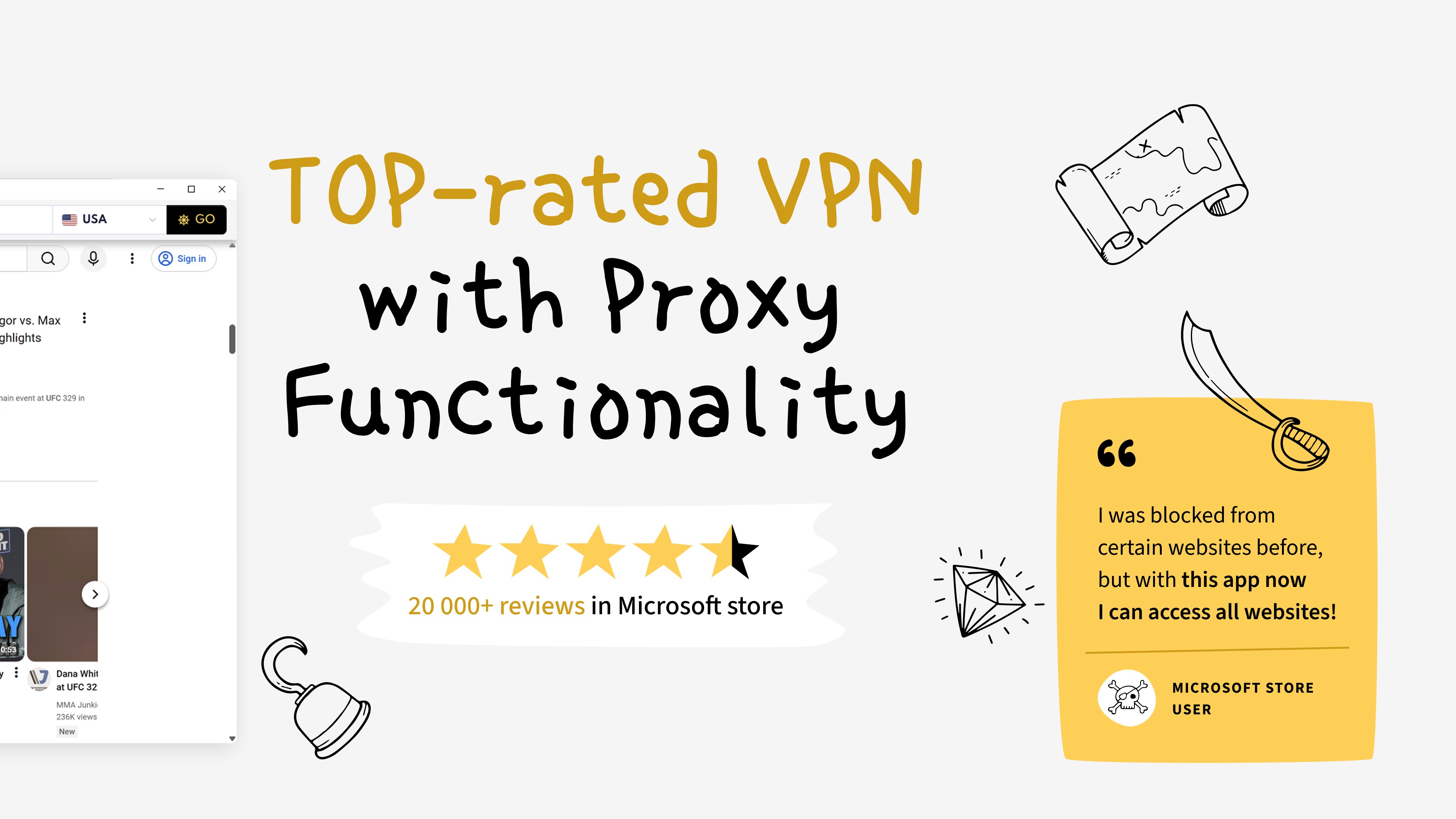 VPN Pirate: Free VPN Proxy screenshot