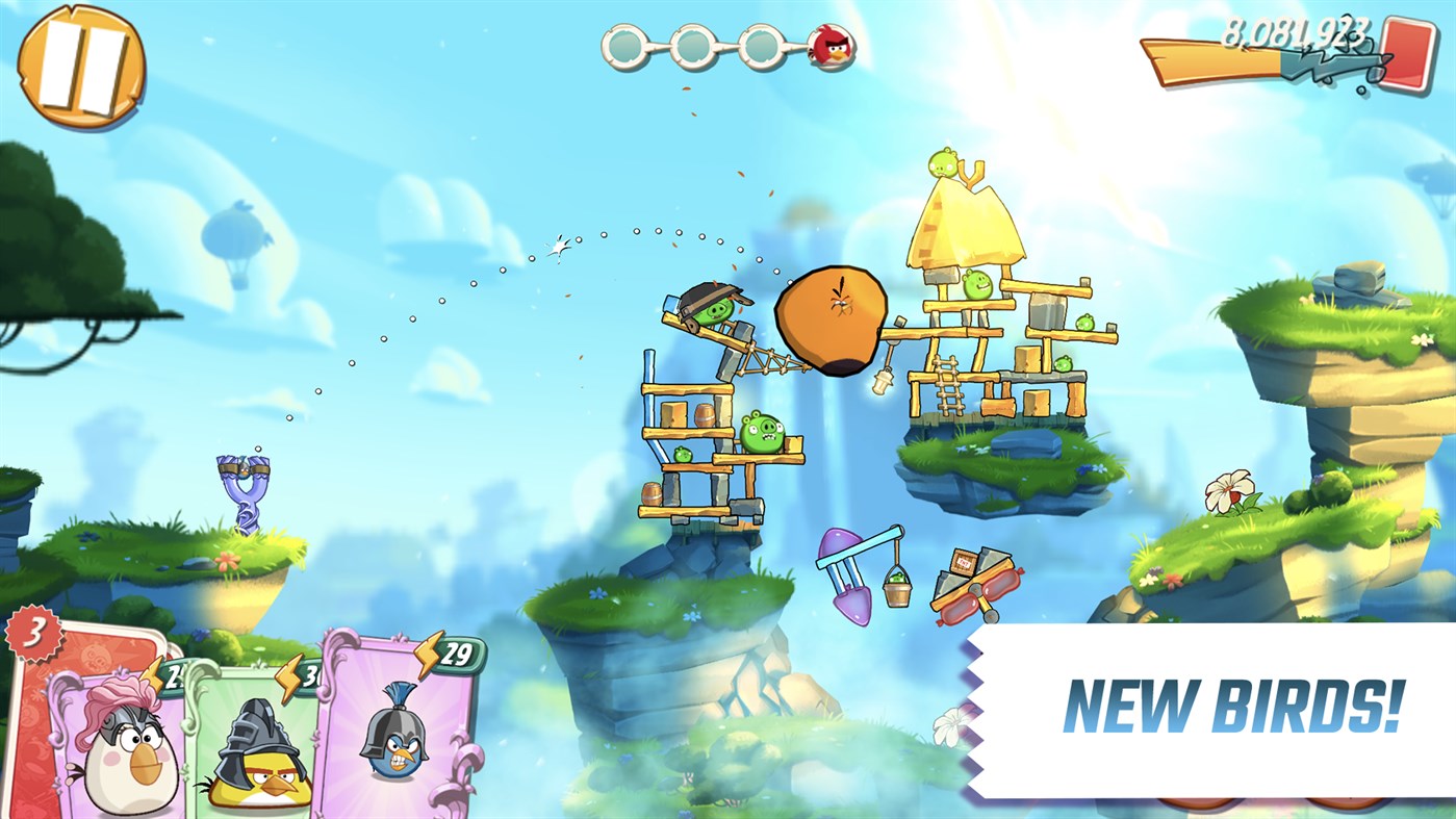 #1. Angry Birds 2 (Windows) 由: Rovio Entertainment Oy