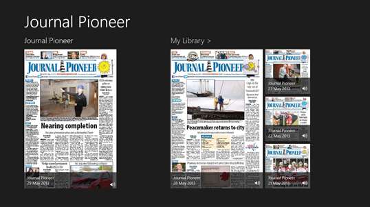 Journal Pioneer screenshot 1