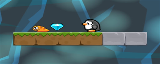 Penguin Adventure Game marquee promo image