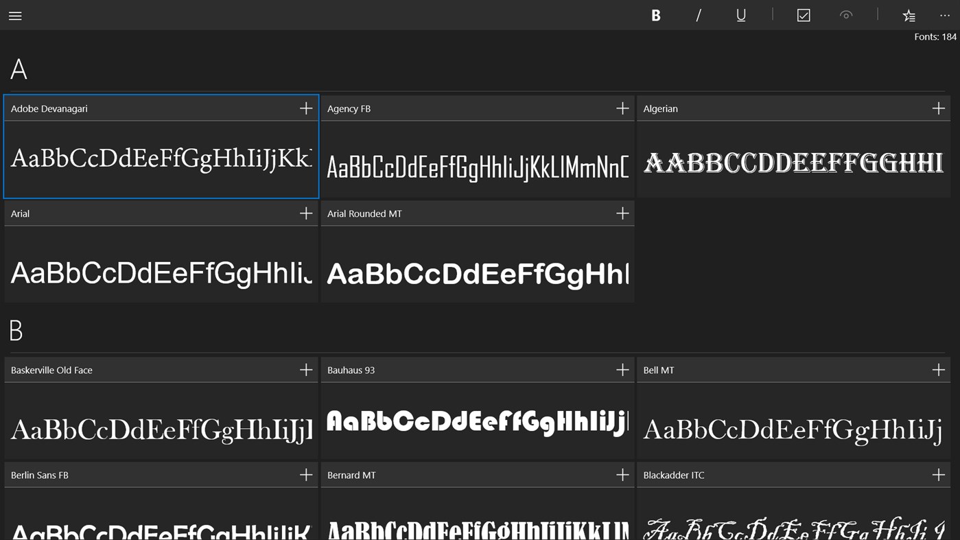 #1. fontly (Windows) โดย: JTek Apps
