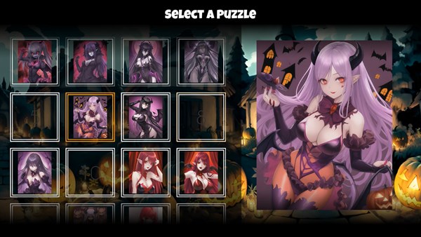 Anime Poly Puzzle - Spooky Maidens — 6
