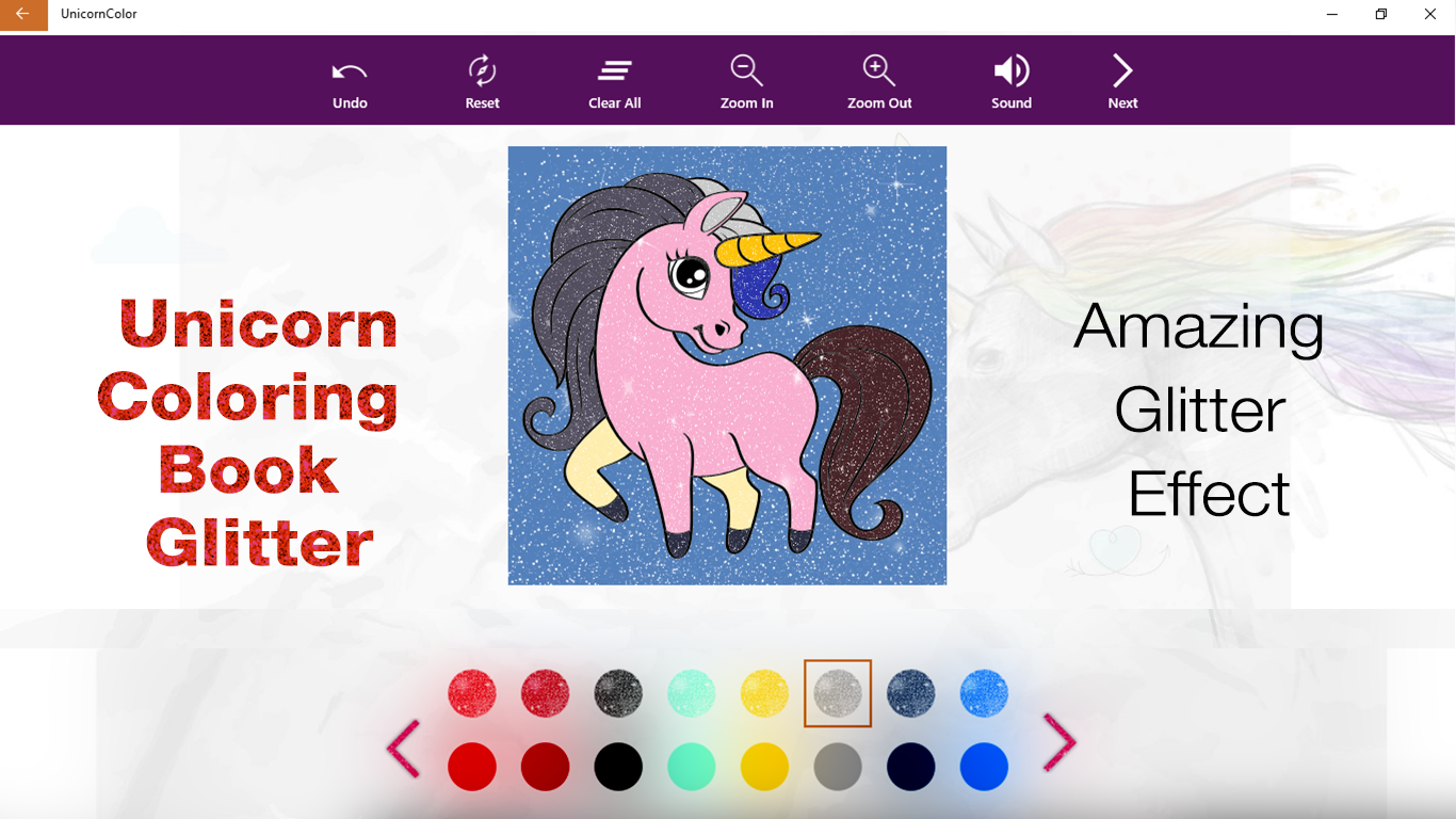 Download Get Unicorn Coloring Book Glitter Microsoft Store