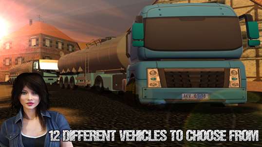Cargo Truck Driving Simulator screenshot 7
