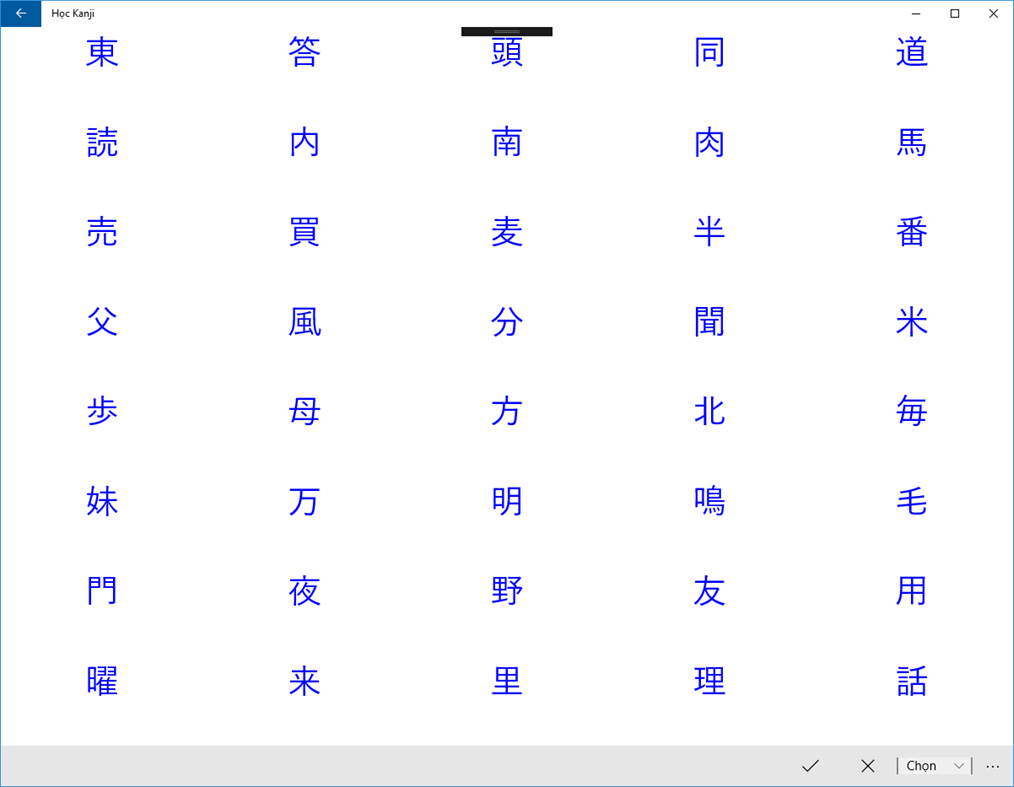 #6. Học Kanji (Windows) Podle: tanthienvuong