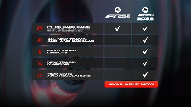 F1 25: 2026 Season Edition screenshot 1