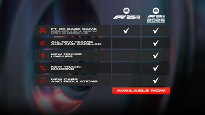F1® 25: 2026 Season Pack — скриншот 1