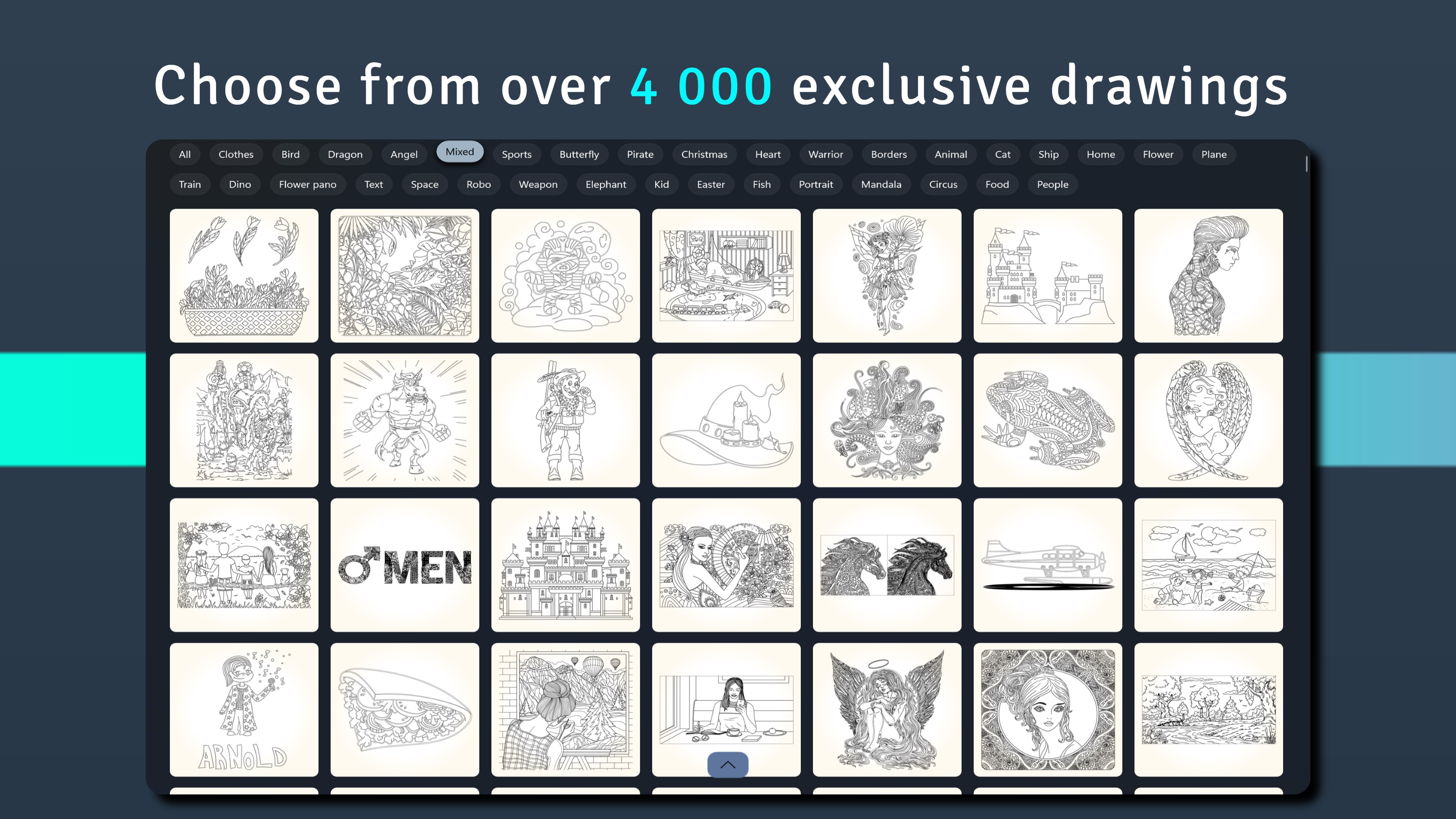 Coloring Book - Harmony screenshot