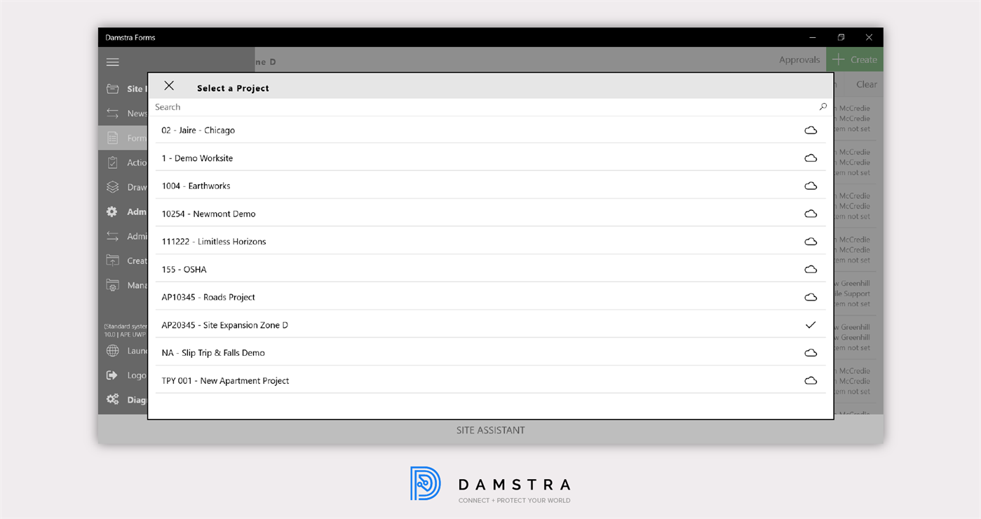 #3. Damstra Forms (Windows) 由: Applied Project Experience