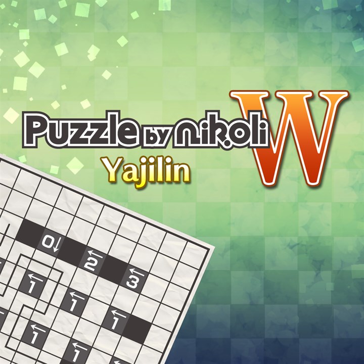 Puzzle by Nikoli W Yajilin (Windows)
