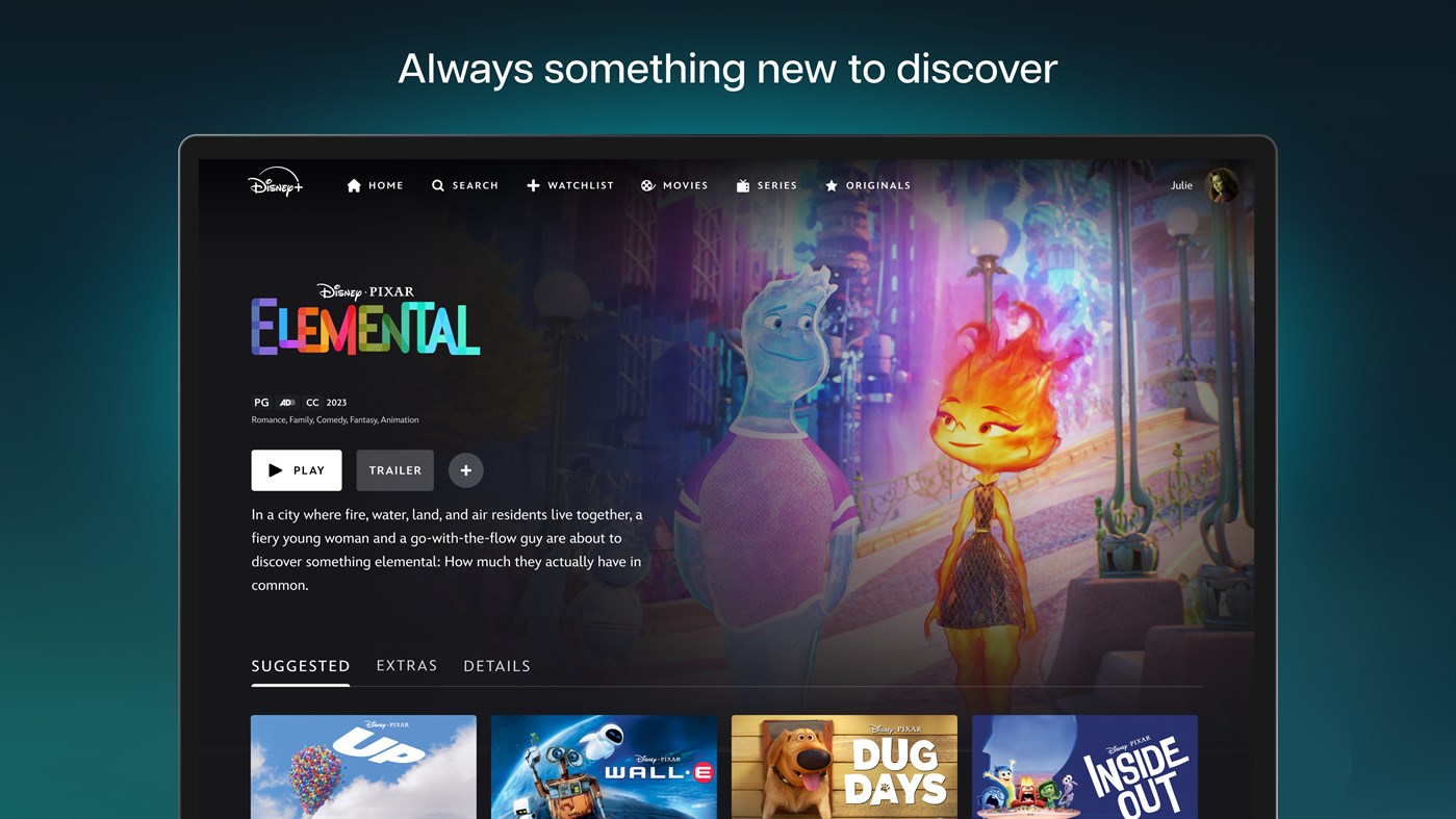 #4. Disney+ (Windows) Bởi: Disney