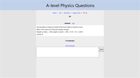 A-level Physics Questions screenshot 4