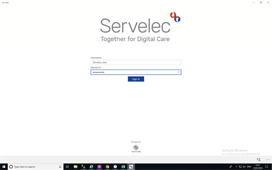 Servelec screenshot 1