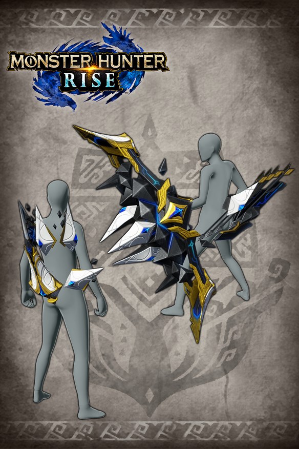 "Lost Code: Iru" Hunter layered weapon (Bow)