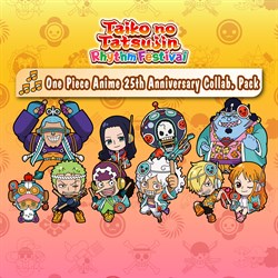 Taiko no Tatsujin: Rhythm Festival - Pacote Colaborativo de Aniversário de 25 Anos de One Piece