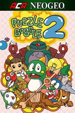 Cover poster for ACA NEOGEO PUZZLE BOBBLE 2