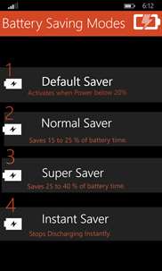 Battery Saver 8.1 screenshot 5